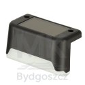 Lampa solarna schodowa ogrodowa zewnętrzna LED na schody czujnik zmierzchu 8 sztuk