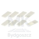 Lampa solarna schodowa ogrodowa zewnętrzna LED na schody czujnik zmierzchu 8 sztuk