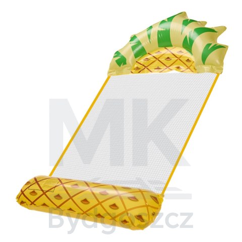Materac dmuchany plażowy hamak wodny leżak fotel krzesło do pływania basenu ananas Materac dmuchany plażowy hamak wodny leżak fotel krzesło do pływania basenu ananas