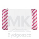 Materac dmuchany plażowy hamak wodny leżak fotel krzesło do pływania basenu różowy