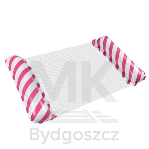 Materac dmuchany plażowy hamak wodny leżak fotel krzesło do pływania basenu różowy Materac dmuchany plażowy hamak wodny leżak fotel krzesło do pływania basenu różowy