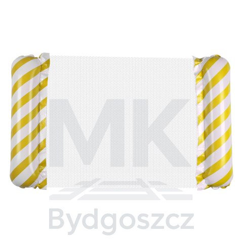 Materac dmuchany plażowy hamak wodny leżak fotel krzesło do pływania basenu żółty Materac dmuchany plażowy hamak wodny leżak fotel krzesło do pływania basenu żółty