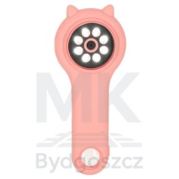 Mikroskop optyczny lupa cyfrowa 500x 2Mpx różowy