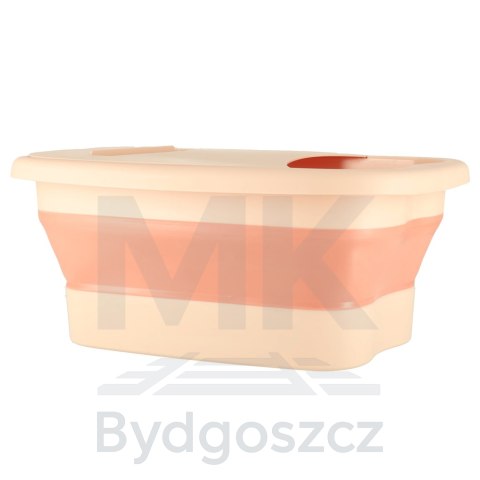Miska do masażu mycia stóp nóg silikonowa składana wiadro z wypustkami Miska do masażu mycia stóp nóg silikonowa składana wiadro z wypustkami