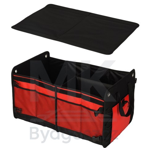 Organizer do bagażnika torba do samochodu czarny czerwony 58x37x32 Organizer do bagażnika torba do samochodu czarny czerwony 58x37x32