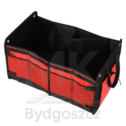 Organizer do bagażnika torba do samochodu czarny czerwony 58x37x32 Organizer do bagażnika torba do samochodu czarny czerwony 58x37x32