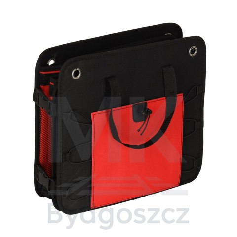 Organizer do bagażnika torba do samochodu czarny czerwony 58x37x32 Organizer do bagażnika torba do samochodu czarny czerwony 58x37x32
