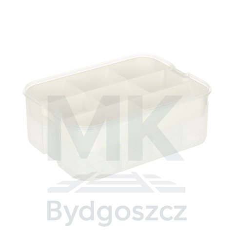 Organizer pudełko pojemnik na klocki zabawki drobiazgi z pokrywą przegródkami 3 piętra warstwy Organizer pudełko pojemnik na klocki zabawki drobiazgi z pokrywą przegródkami 3 piętra warstwy