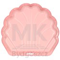 Piaskownica zamykana basen Muszelka Twins podwójna 2w1 160x87,5x19,5cm różowa