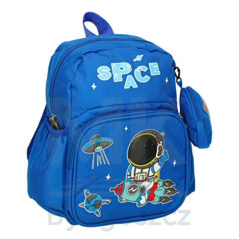 Plecak dla przedszkolaka szkolny dziecięcy astronauta 30x14x23cm Plecak dla przedszkolaka szkolny dziecięcy astronauta 30x14x23cm