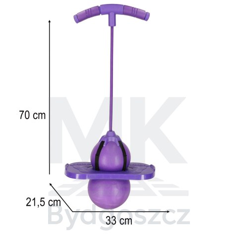 Skoczek dla dzieci pogo równowaga jumper fioletowy Skoczek dla dzieci pogo równowaga jumper fioletowy