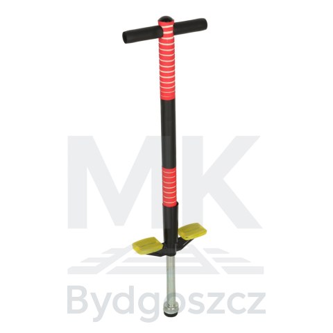 Skoczek drążek do skakania pogo z regulacją czerwony Skoczek drążek do skakania pogo z regulacją czerwony