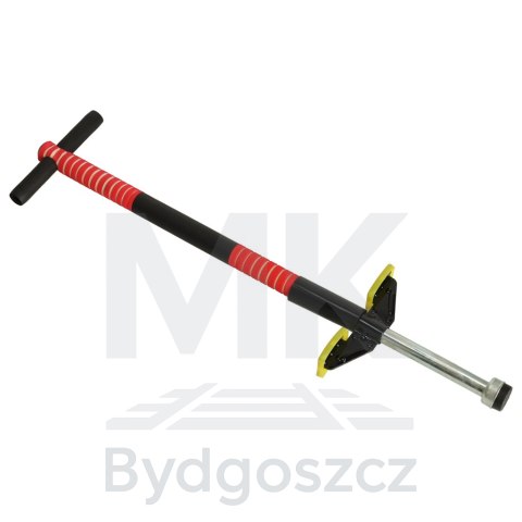 Skoczek drążek do skakania pogo z regulacją czerwony Skoczek drążek do skakania pogo z regulacją czerwony