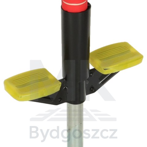 Skoczek drążek do skakania pogo z regulacją czerwony Skoczek drążek do skakania pogo z regulacją czerwony