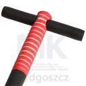 Skoczek drążek do skakania pogo z regulacją czerwony