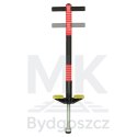 Skoczek drążek do skakania pogo z regulacją czerwony