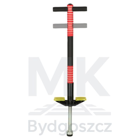 Skoczek drążek do skakania pogo z regulacją czerwony Skoczek drążek do skakania pogo z regulacją czerwony