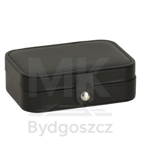 Szkatułka pudełko na biżuterię organizer czarny Szkatułka pudełko na biżuterię organizer czarny