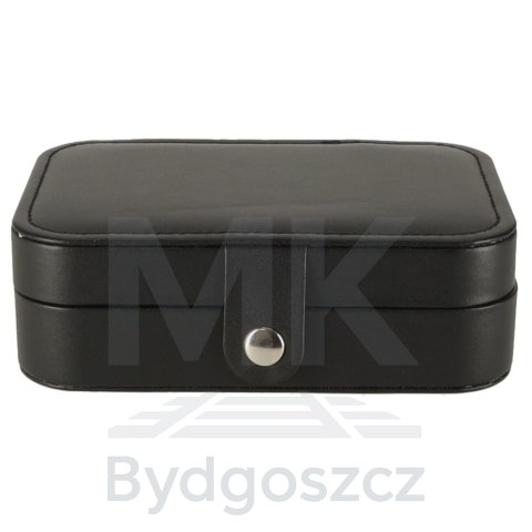Szkatułka pudełko na biżuterię organizer czarny Szkatułka pudełko na biżuterię organizer czarny