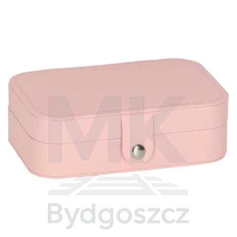 Szkatułka pudełko na biżuterię organizer różowy Szkatułka pudełko na biżuterię organizer różowy