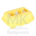 Układanka edukacyjna sorter dopasuj kształty jajka montessori owoce warzywa 6szt