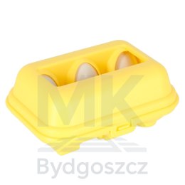 Układanka edukacyjna sorter dopasuj kształty jajka montessori zwierzątka 6 szt