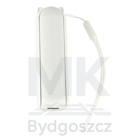 Wiatrak biurkowy wentylator mini ręczny składany wiatraczek przenośny USB biały Wiatrak biurkowy wentylator mini ręczny składany wiatraczek przenośny USB biały