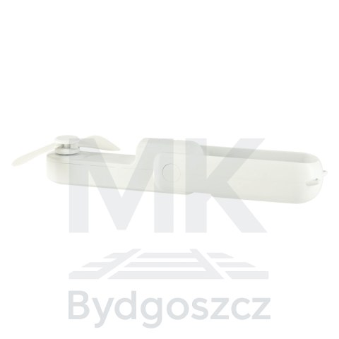 Wiatrak biurkowy wentylator mini ręczny składany wiatraczek przenośny USB biały Wiatrak biurkowy wentylator mini ręczny składany wiatraczek przenośny USB biały