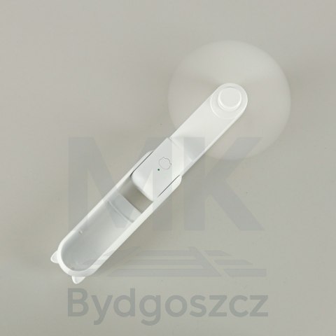 Wiatrak biurkowy wentylator mini ręczny składany wiatraczek przenośny USB biały Wiatrak biurkowy wentylator mini ręczny składany wiatraczek przenośny USB biały