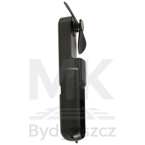 Wiatrak biurkowy wentylator mini ręczny składany wiatraczek przenośny USB czarny Wiatrak biurkowy wentylator mini ręczny składany wiatraczek przenośny USB czarny