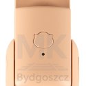 Wiatrak biurkowy wentylator mini ręczny składany wiatraczek przenośny USB różowy