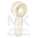 Wiatrak biurkowy wentylator mini ręczny wiatraczek przenośny USB 13,8cm