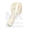 Wiatrak biurkowy wentylator mini ręczny wiatraczek przenośny USB 13,8cm