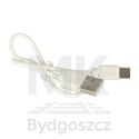 Wiatrak biurkowy wentylator mini ręczny wiatraczek przenośny USB 13,8cm