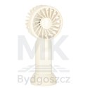 Wiatrak biurkowy wentylator mini ręczny wiatraczek przenośny USB 13,8cm