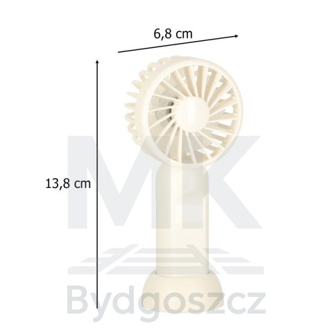 Wiatrak biurkowy wentylator mini ręczny wiatraczek przenośny USB 13,8cm Wiatrak biurkowy wentylator mini ręczny wiatraczek przenośny USB 13,8cm
