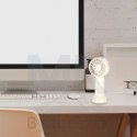 Wiatrak biurkowy wentylator mini ręczny wiatraczek przenośny USB 13,8cm
