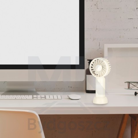 Wiatrak biurkowy wentylator mini ręczny wiatraczek przenośny USB 13,8cm Wiatrak biurkowy wentylator mini ręczny wiatraczek przenośny USB 13,8cm