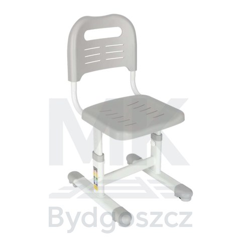 Biurko dziecięce szkolne regulowane krzesło lampka LED USB szare Biurko dziecięce szkolne regulowane krzesło lampka LED USB szare