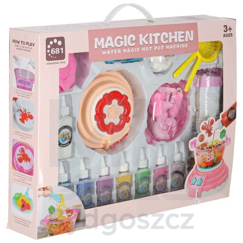 Klej żel kryształowy 3D crystal glue magiczna kuchnia szablony kreatywny zestaw 62 elementy morelowy Klej żel kryształowy 3D crystal glue magiczna kuchnia szablony kreatywny zestaw 62 elementy morelowy