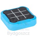 Kółko krzyżyk gra elektroniczna logiczna tic tac toe konsola przenośna niebieska