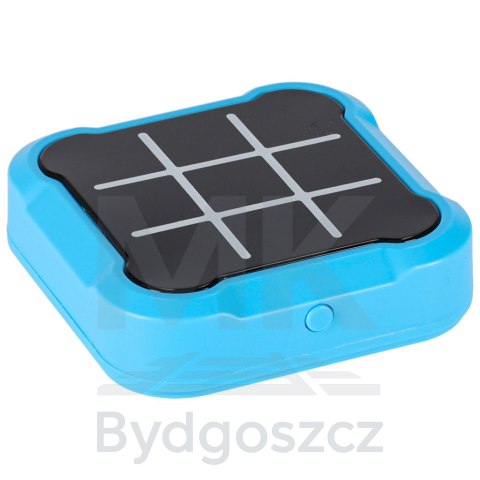 Kółko krzyżyk gra elektroniczna logiczna tic tac toe konsola przenośna niebieska Kółko krzyżyk gra elektroniczna logiczna tic tac toe konsola przenośna niebieska