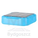 Kółko krzyżyk gra elektroniczna logiczna tic tac toe konsola przenośna niebieska