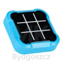 Kółko krzyżyk gra elektroniczna logiczna tic tac toe konsola przenośna niebieska