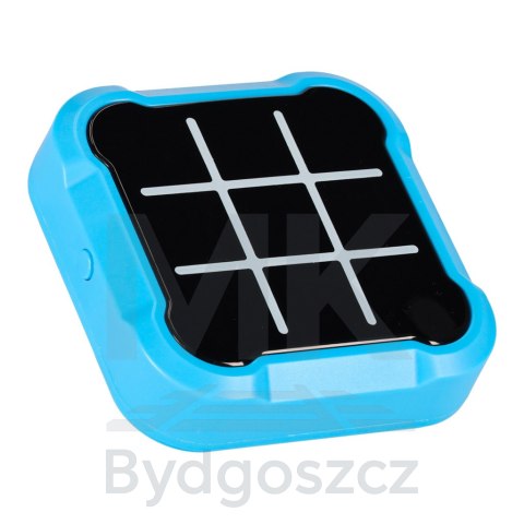 Kółko krzyżyk gra elektroniczna logiczna tic tac toe konsola przenośna niebieska Kółko krzyżyk gra elektroniczna logiczna tic tac toe konsola przenośna niebieska
