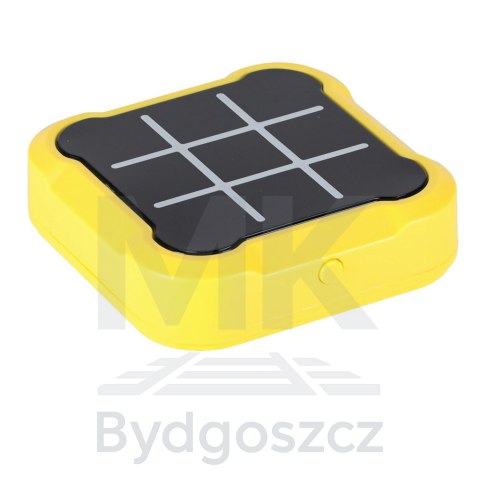 Kółko krzyżyk gra elektroniczna logiczna tic tac toe konsola przenośna żółta Kółko krzyżyk gra elektroniczna logiczna tic tac toe konsola przenośna żółta
