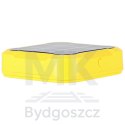 Kółko krzyżyk gra elektroniczna logiczna tic tac toe konsola przenośna żółta