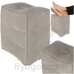 Podnóżek nadmuchiwany pod nogi pufa turystyczna 3 poziomy wysokości