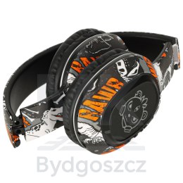 Słuchawki bezprzewodowe nauszne Bluetooth Gaming Sport czarne