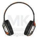 Słuchawki bezprzewodowe nauszne Bluetooth Gaming Sport czarne